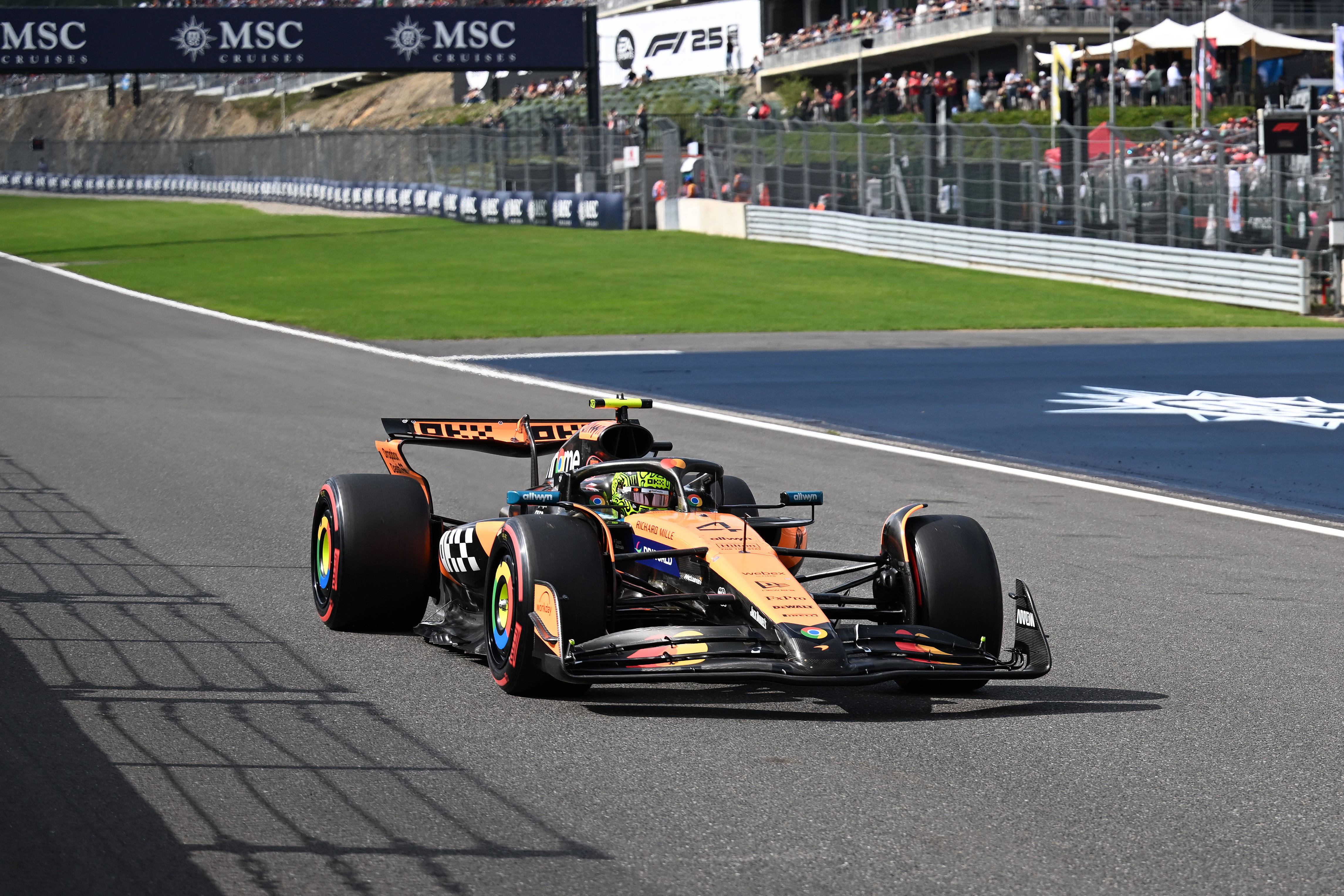 索伯车队力克迈凯伦，勒克莱尔刷新纪录